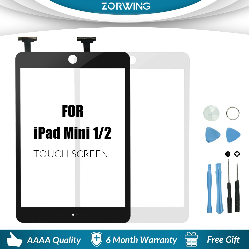 AAA Touch Screen For ipad mini 1 2 Touch Glass Screen Digitizer For iPad mini1 mini2 A1432 A1454 A1455 A1489