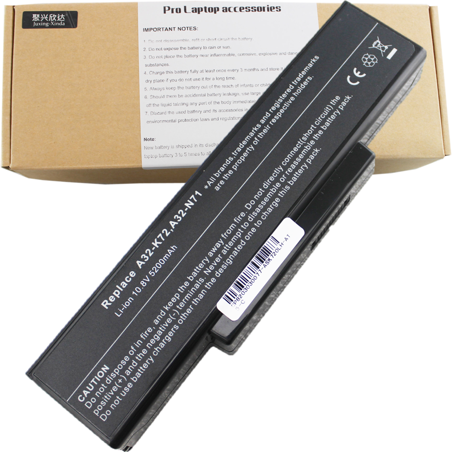 Bateria robić laptopa Asus A32-K72 A32-N71 K72 K72D K72F K72JR K73 K73SV K73S K73E N73SV k72-100 A72 N73 X77 zawodowiec7A X72 X73 X77 A73