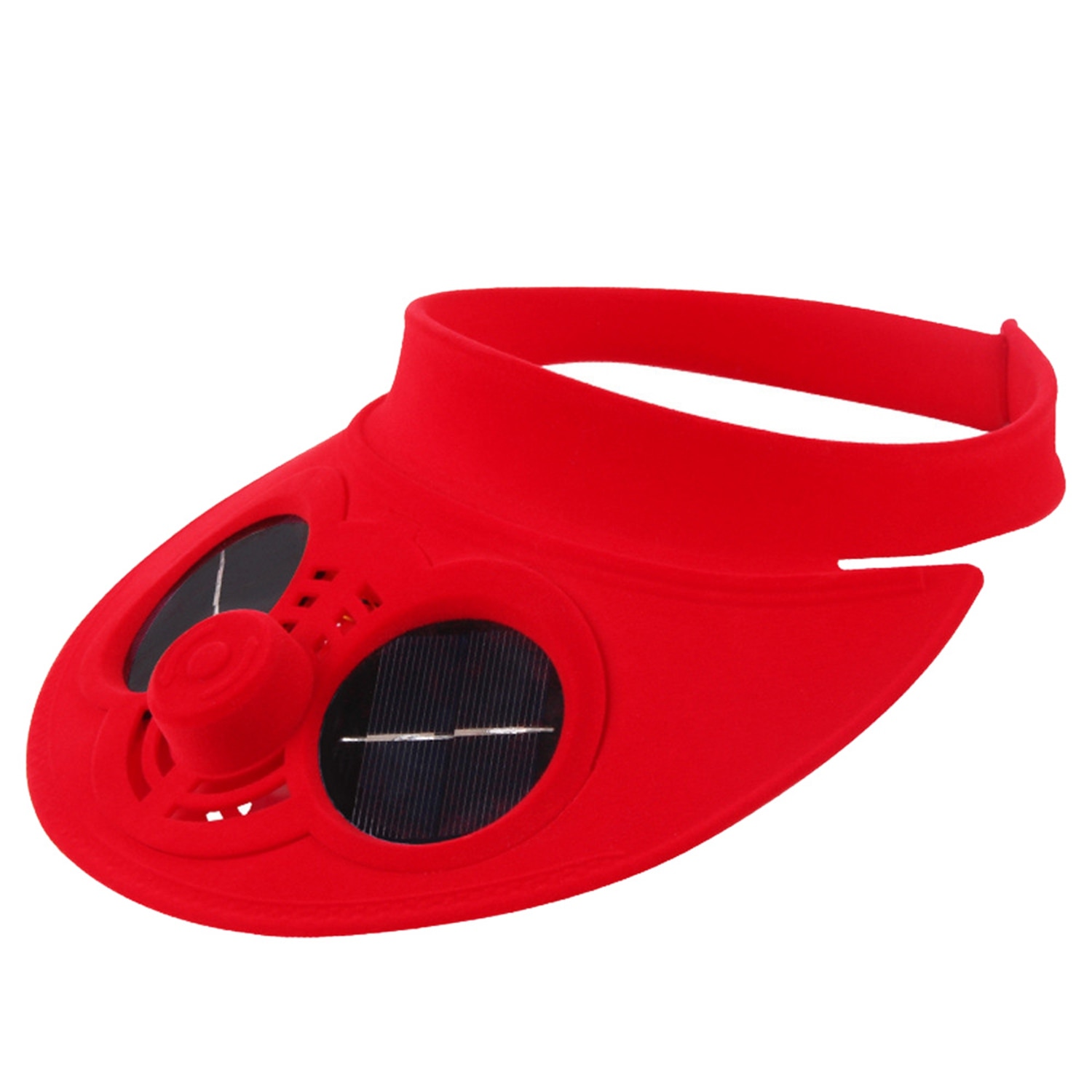 Summer Sport Outdoor Hat Cap With Solar Sun Power Cooling Fan Bicycling Climbing Small Air Conditioning Appliances Solar Fan H