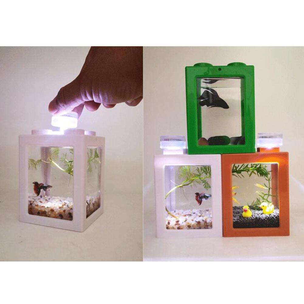 Aquarium Stapelen Ecologische Emmer Aquarium Algen Bal Spider Doos Kleine Mini Reptiel Rij Cilinder Landschap Seawe