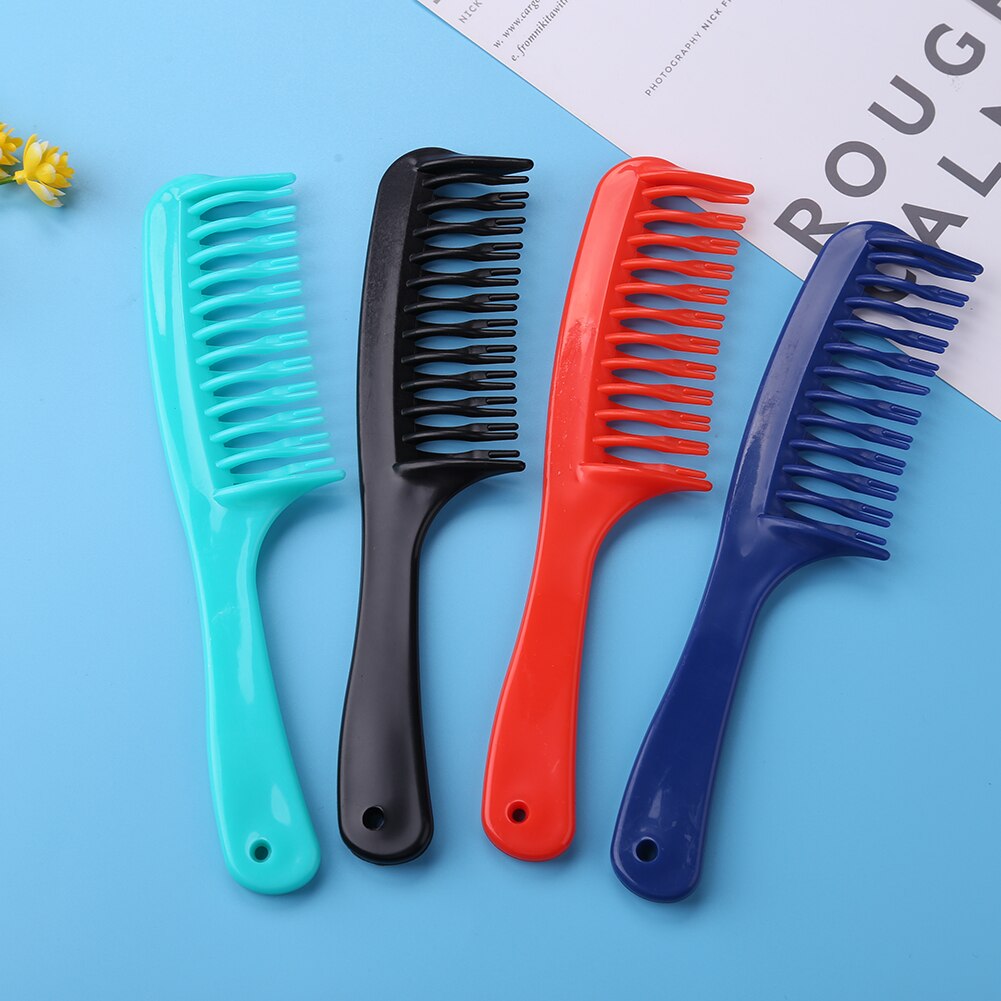 Antistatiske frisørkamme dobbeltrækket tand barber frisør frisør frisør hårkamme salon hårplejeværktøj
