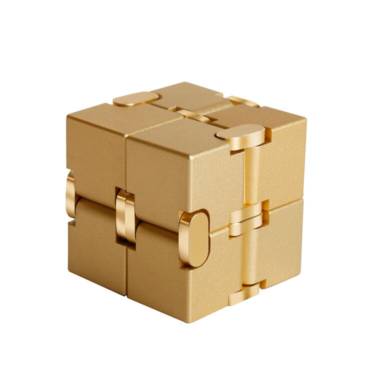 2020 nuovo giocattolo antistress Premium Metal Infinity Cube decomprime portatili Relax giocattoli per bambini adulti