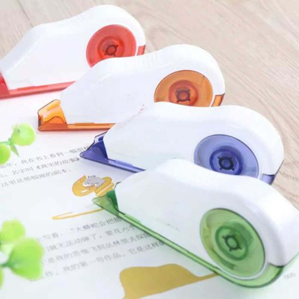 Plastic Materiaal Leuke Kleurrijke Klevende Roller Correctie Tape School Office Supply Dagboek Notebook 12M * 5Mm