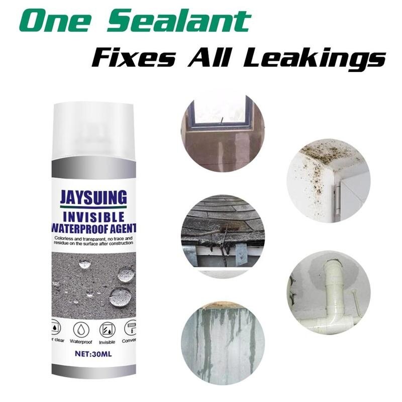 Roof Repair Spray Nano Super Strong Bonding Anti-leaking Glue Waterproof Sealant Permeable Leak-trapping Spray Agent Home Tools