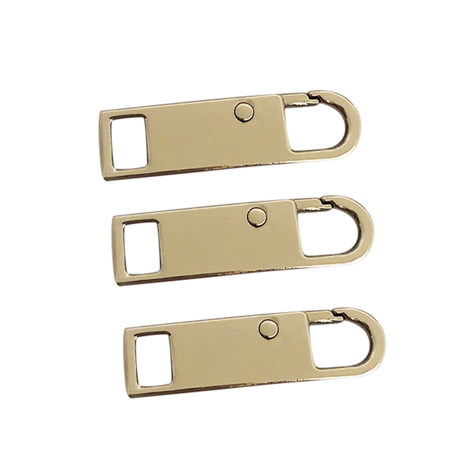 Universal Detachable Zipper Puller Set Removable Multifunctional Zipper Head Zipper Lightning Repair Kits zamki błyskawiczne: 3PCS B