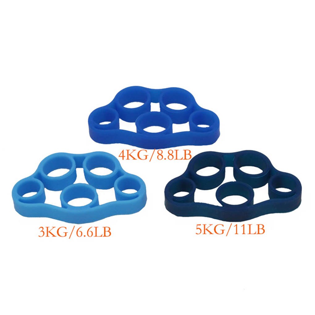 1Pc Finger Gripper Stretcher silicon finger Resistance Bands Hand Extensor Exercise Strength Trainer Set Fitness Equipment