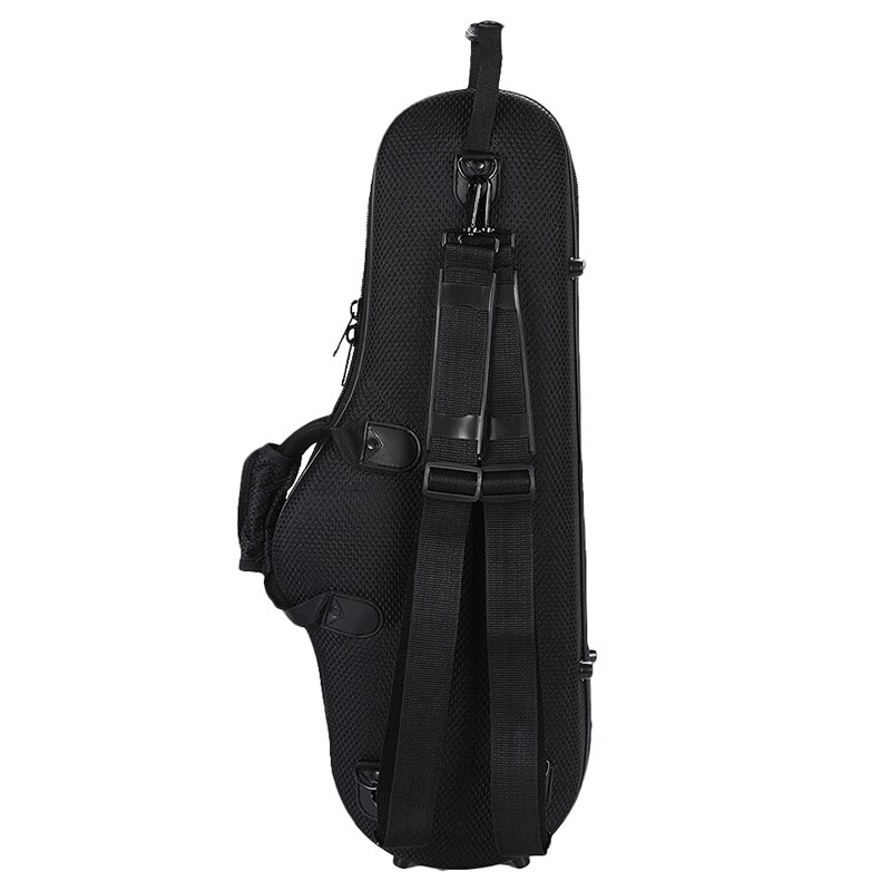 Alto Saxophone Gig Bag - Water-Resistant Oxford Fabric - Adjustable Shoulder Strap - Black