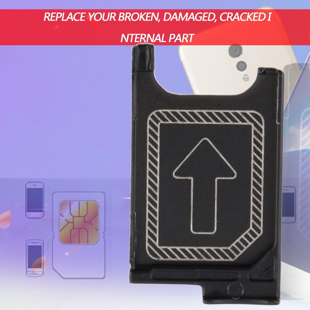 1pcs Micro Sim Card Tray Holder Slot Replacement For Sony Xperia Z3 Z3 Compact