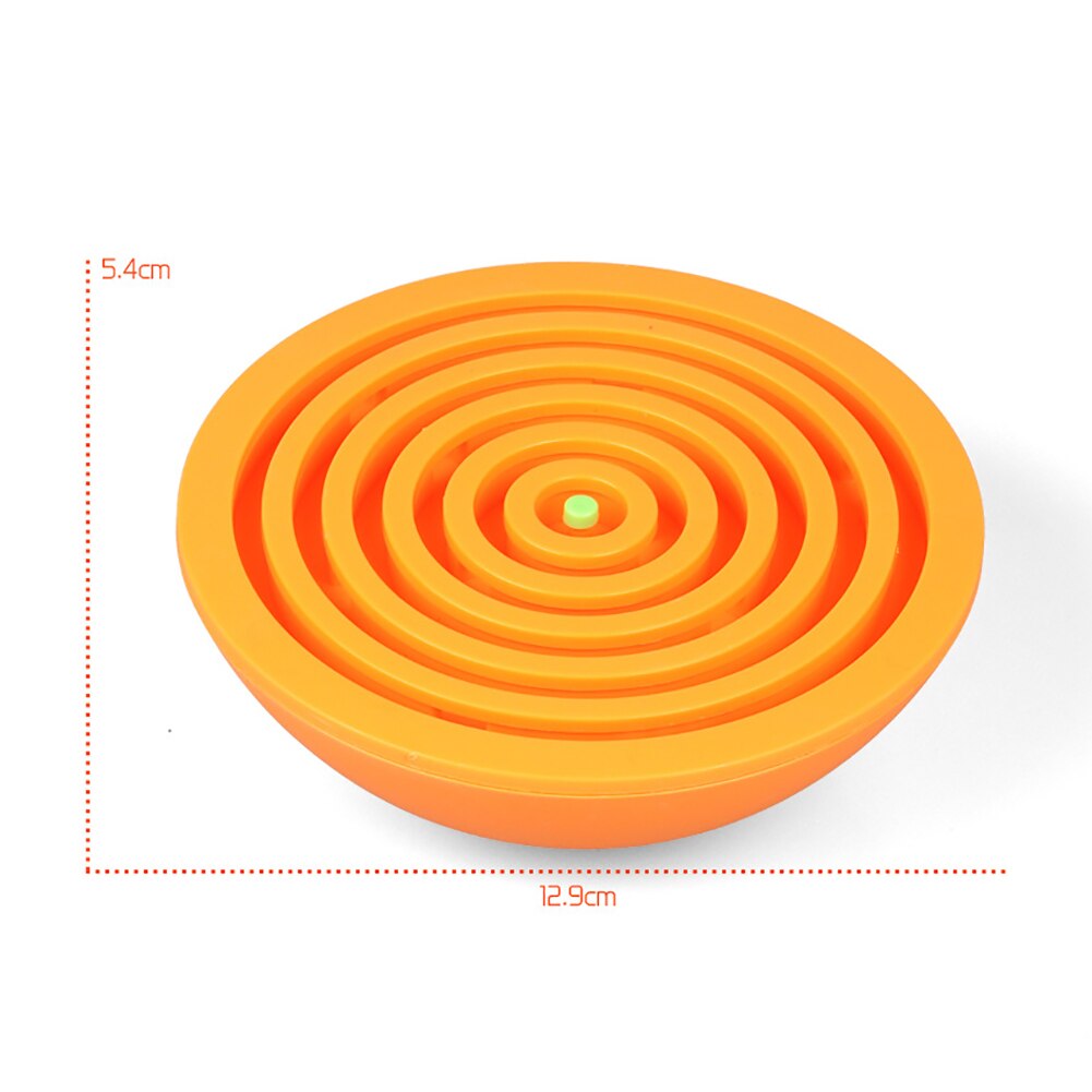 1 PC 3D Doolhof Labyrint Puzzel Game Halve Cirkel Balans Warp Doolhof Puzzel Bal Labyrint Speelgoed Brain Teaser Uitdaging Speelgoed