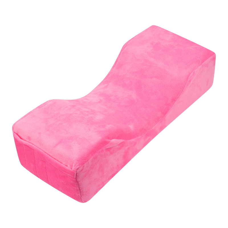 Oreiller pour cils, soutien du cou, levage des cils, coussin en mousse à mémoire de forme douce, oreiller d'extension de cils pour Salon de beauté: Ivoire