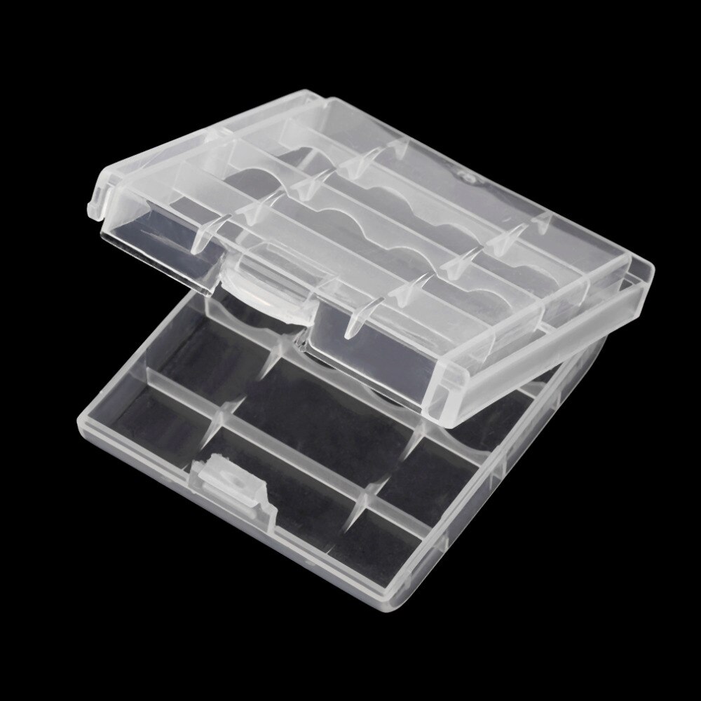 Hard Plastic Case Cover Houder Voor Aa/Aaa Batterij Opbergdoos Digitale