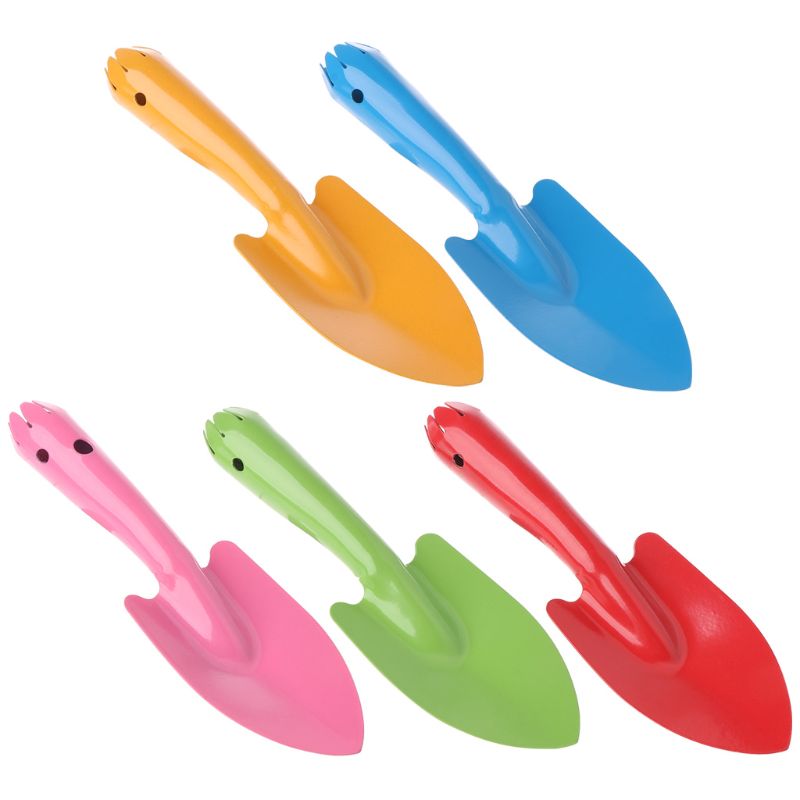 Mini Garden Hand Tool Plant Gardening Shovel Spade Metal Garden Hand Shovel Flower Soil Planting Kids Spade Tool W0YD