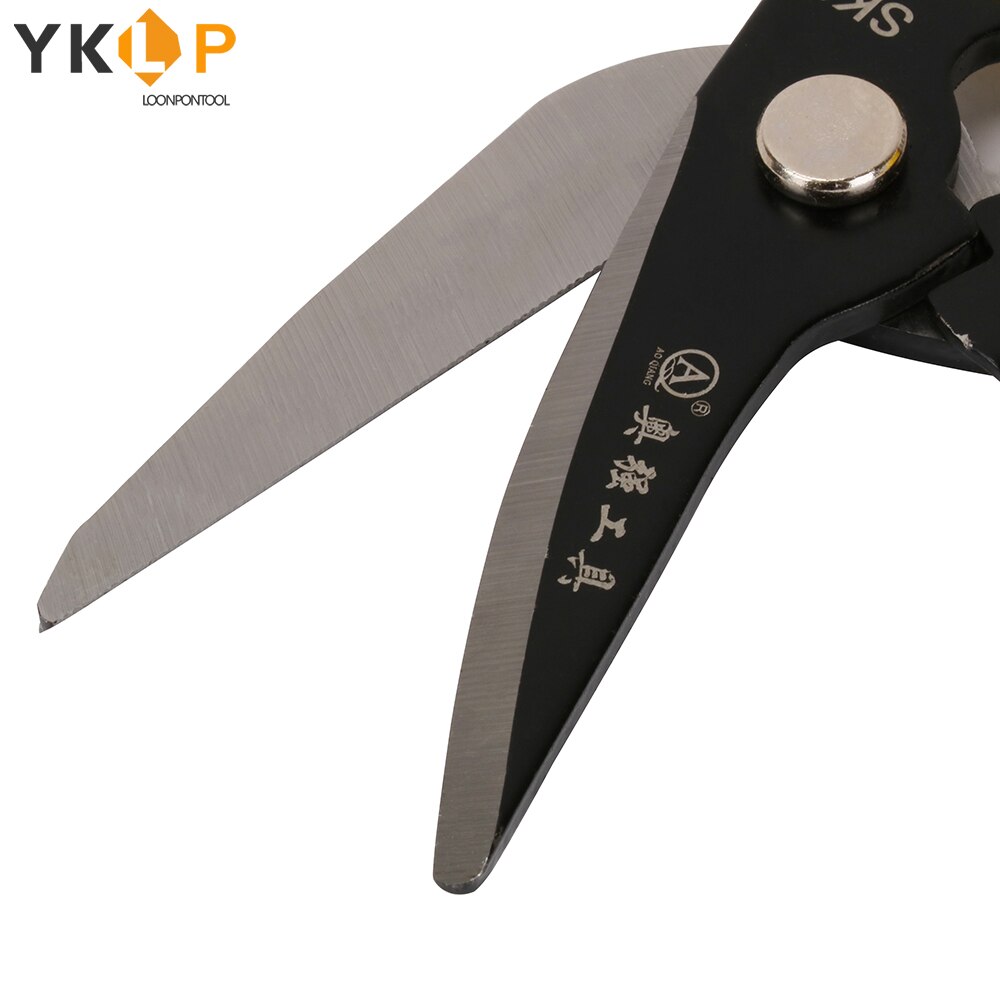 200mm Metal Shear Bevel Head Curved Cut Sheet Metal Heavy Duty Shear Scissors for Cutting Iron