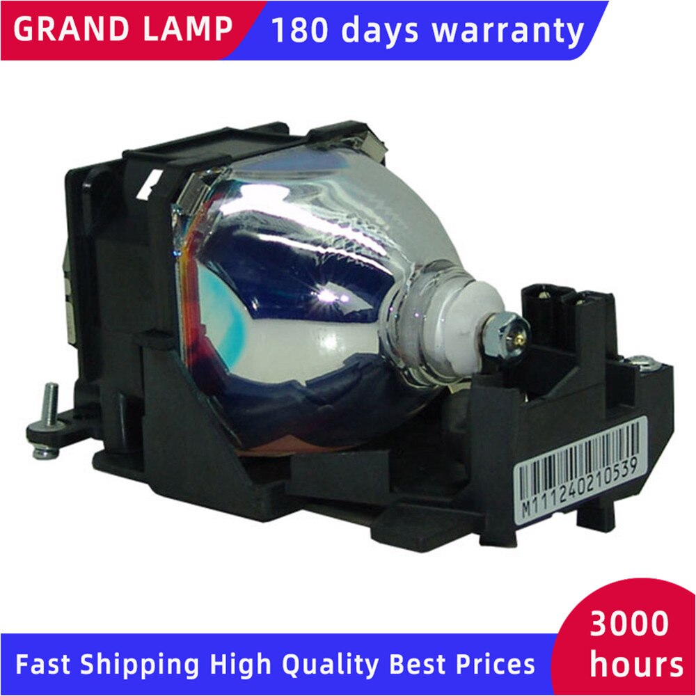Ersättning et-lab 10 projektorlampa för panasonic pt -lb10 /  pt -lb10u /  pt -lb10s/ pt -lb20/ pt -u1 s 87/ pt -u1 x 67/ pt -u1 x 87 happy bate