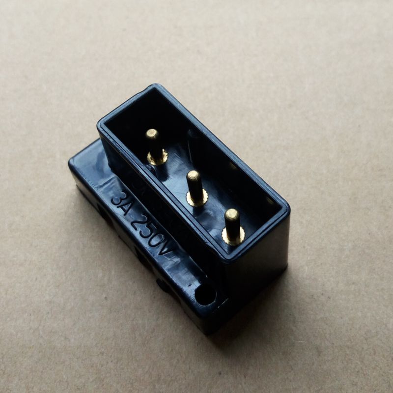 Máquina de coser doméstica, enchufe de Motor/conector, 3A,250V, especialmente apto para ACME 434 Serger, controlador de Pedal de la máquina