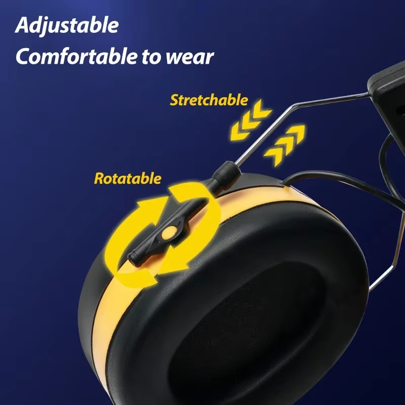 Nuevos auriculares de protección auditiva Bluetooth 5,3 mejorados con Radio FM, orejeras de seguridad NRR de 25dB para cortar y talleres