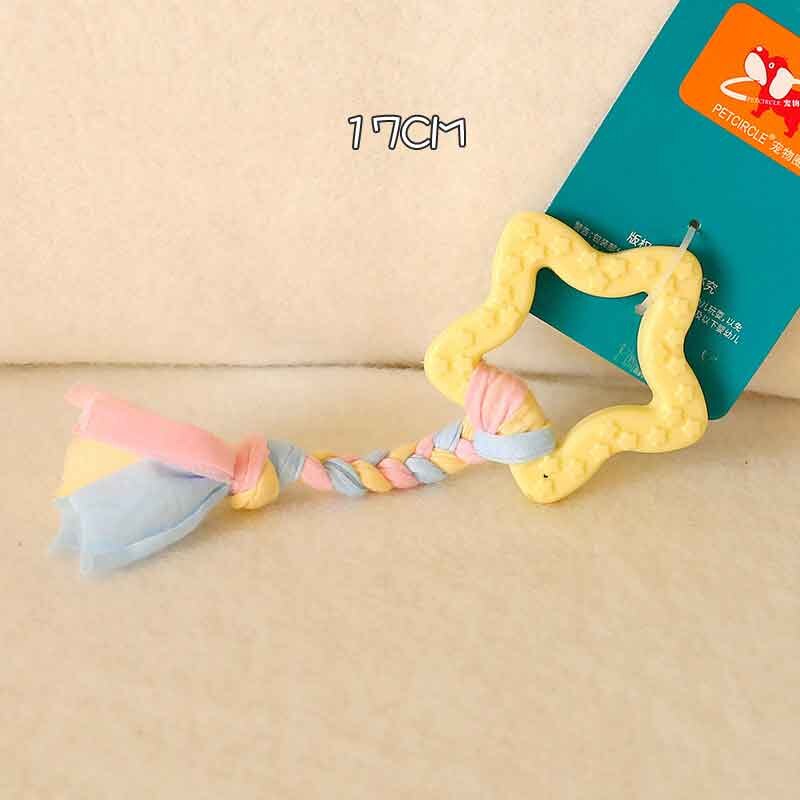 Small Dog Toys For Dogs Toy Puppy Interactive Dog Chew Toys Strong Rubber Puppy Baby Dogs Interactive Training: Yellow