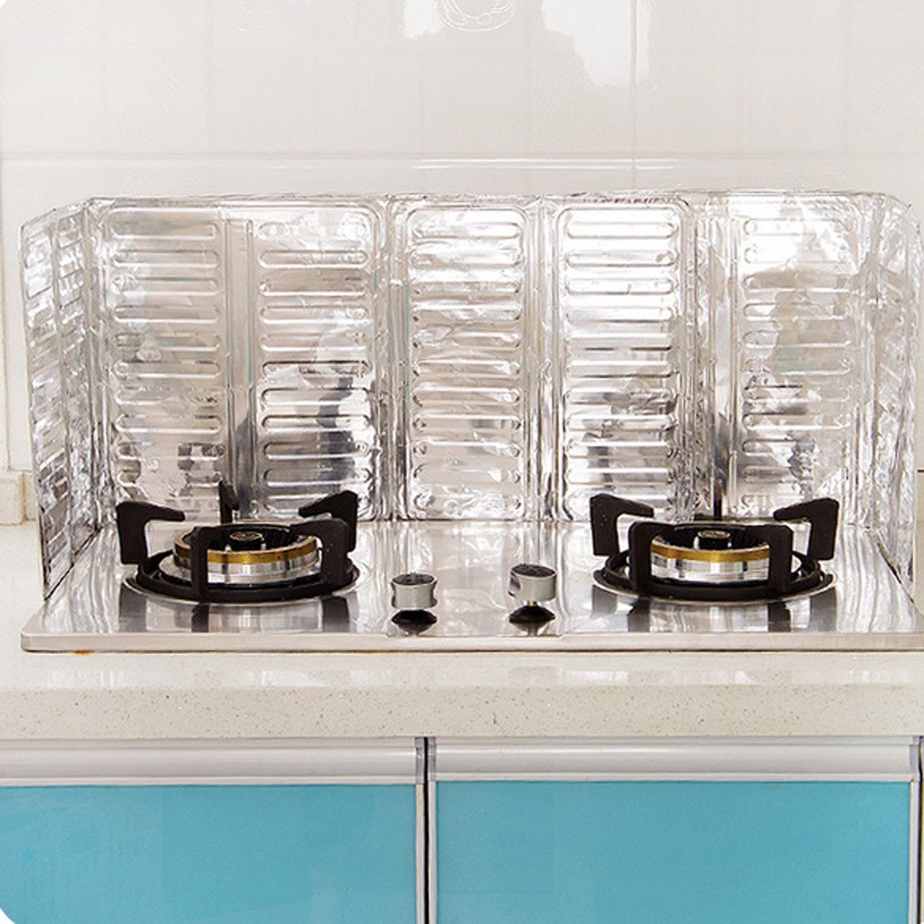 1 szt. Kuchnia gotowanie olej robić smażenia ochrona przed rozpryskami kuchenka gazowa usuwanie oleju rdza kuchnia osłona przed piecem olej pluśnięcie talerz