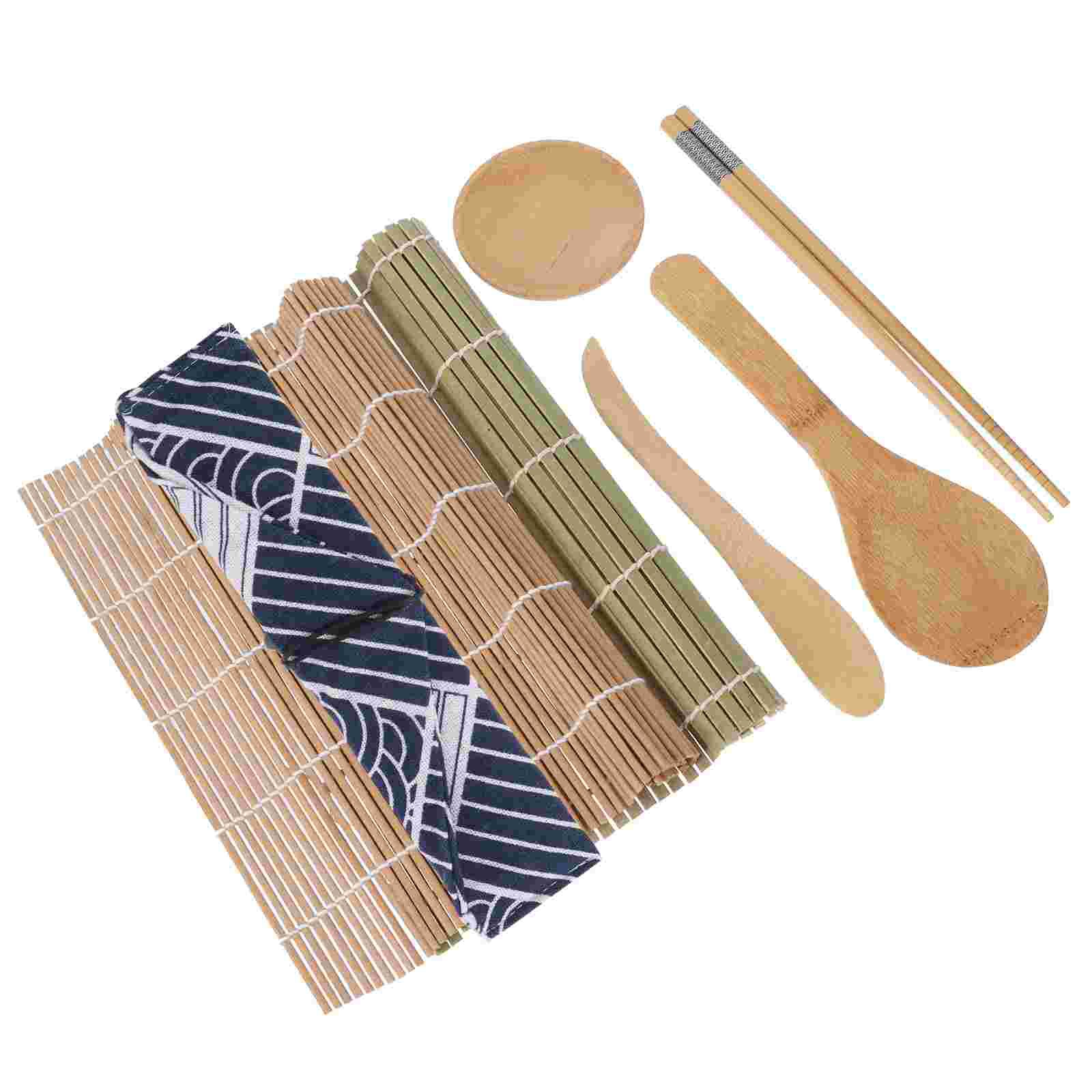 1 Set Practical Sushi Making Tools Bamboo Sushi Kit Sushi Making Tools