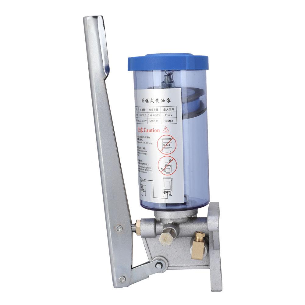 LSG-05 Manual Lubricating Pump Hand Operated Grease Lubricator 6mm Tool Outlet/500CC Manual Lubricating Pump