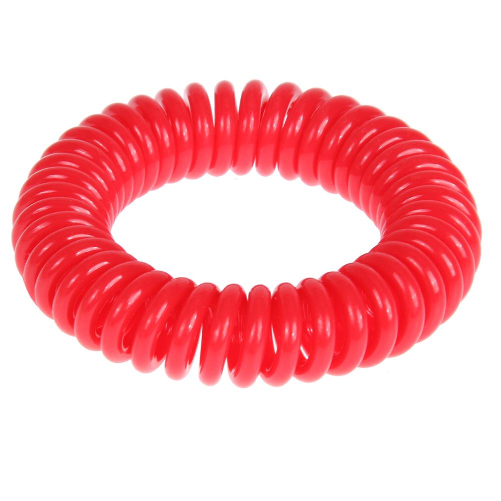 Bracelets répulsifs contre les moustiques, Protection antiparasitaire contre les insectes pour enfants et adultes: Rouge