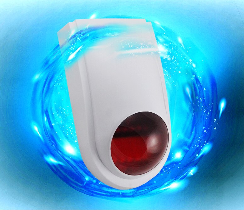 MULO Wireless Outdoor Sound Alarm Motion Sensor strobe Sirene DC 12V als alarm host für Home Lager PE516