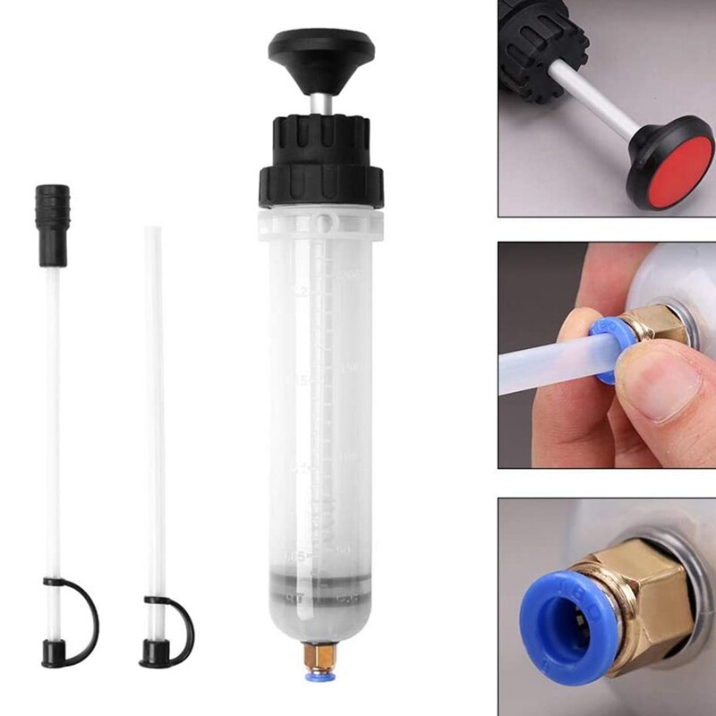 Manual Vacuum Oil Pump Fluid of Car crude oil-Fuel Litre Tank Water Pump Liquid Transfer Pump Portable Syphon Fuel Pump