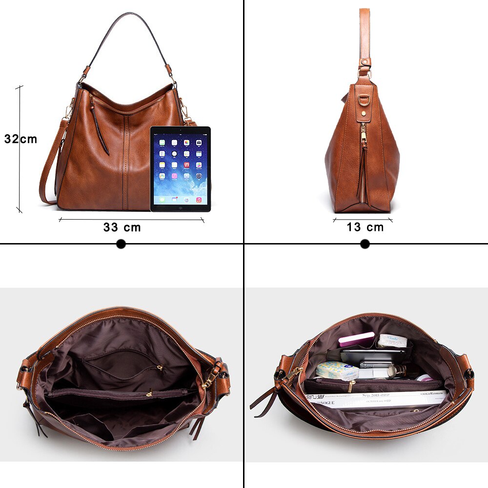 Female Bag for Women Luxury Handbags Women Bag Handbag Famous Brand Shoulder Bag Tote Retro Top-handle Bag