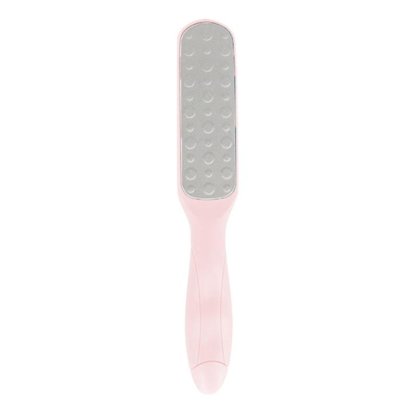 1 Double-sided Foot File Pedicure File Calluses Heel Dead On The Skin For Removing A6Q3: Pink