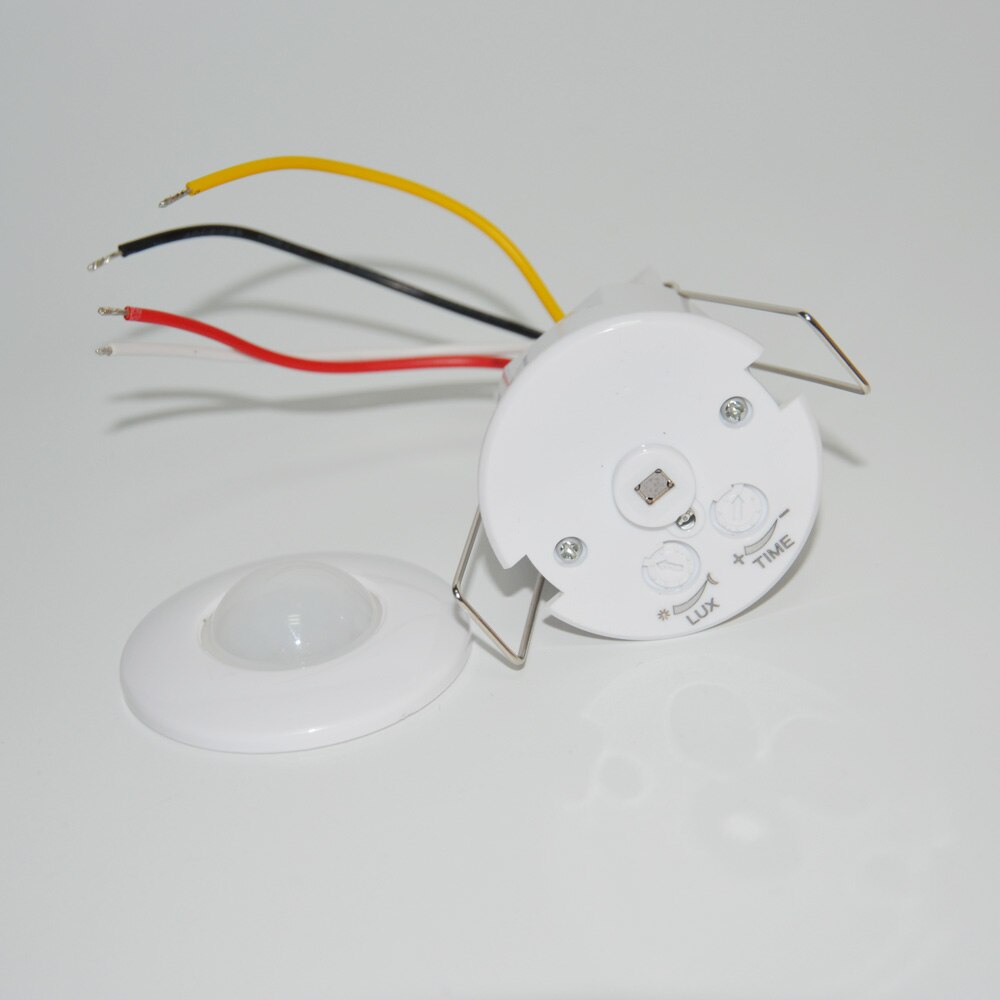 Downlight Series Mini 12VDC Wired Ceiling PIR Motion Sensor Built-in Infrared Detector For 220V Lamp Control Security Alarm