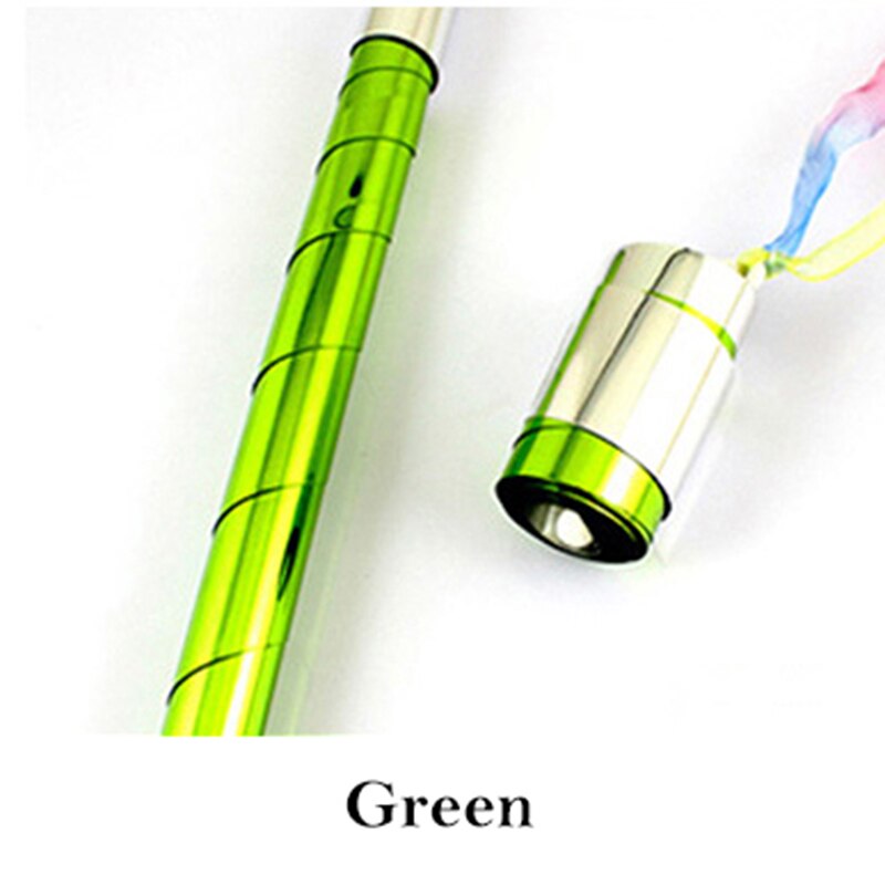 10 PCS 90CM Magic Wand Appearing Cane Available Magic Tricks Stage performance Magic Props Children&#39;s Classic Toys: 10 PCS Green