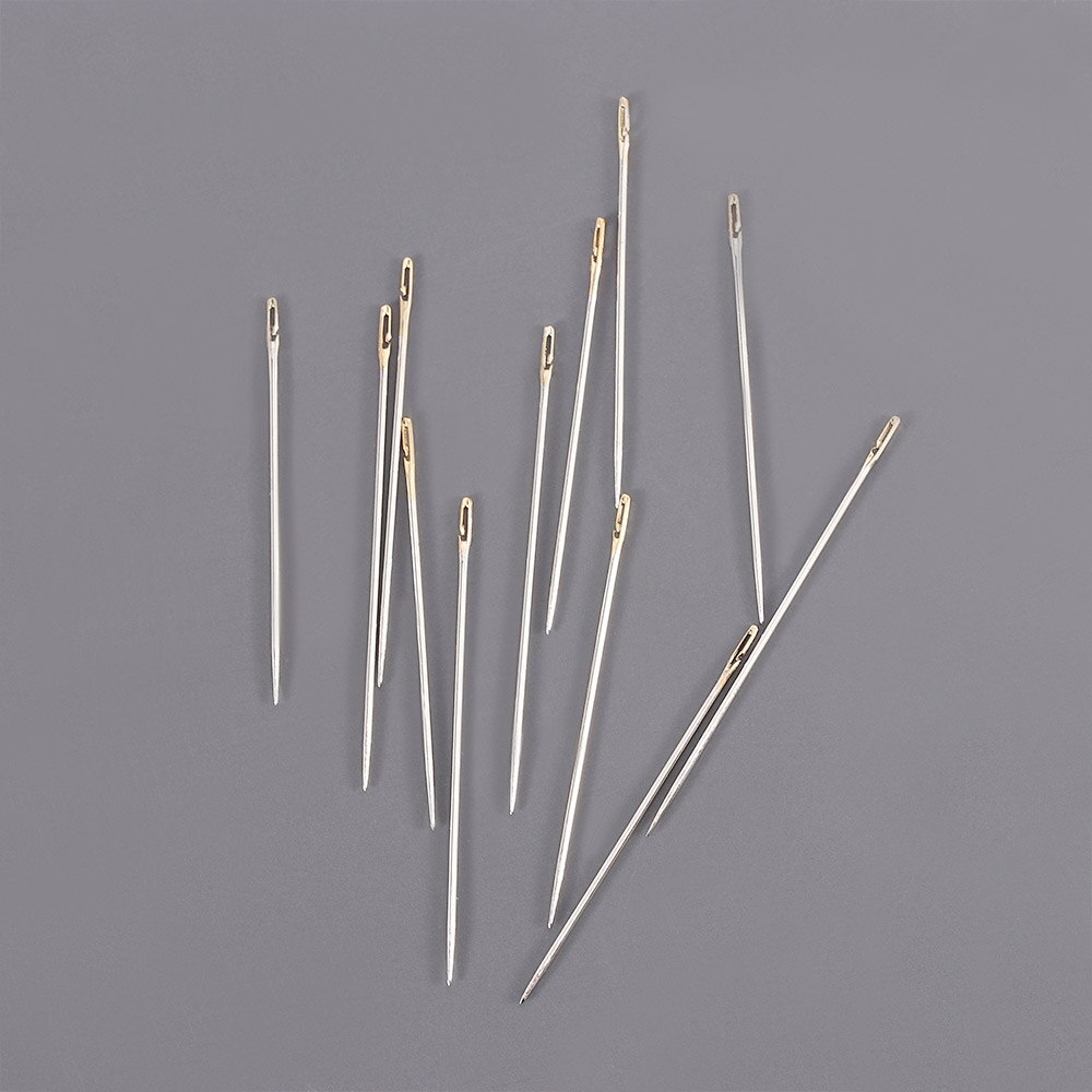 Assorted Sizes Self-threading Hand Sewing Needles Simple Easy Thread Embroidery Tool Hand Sewing Needle Without Threading