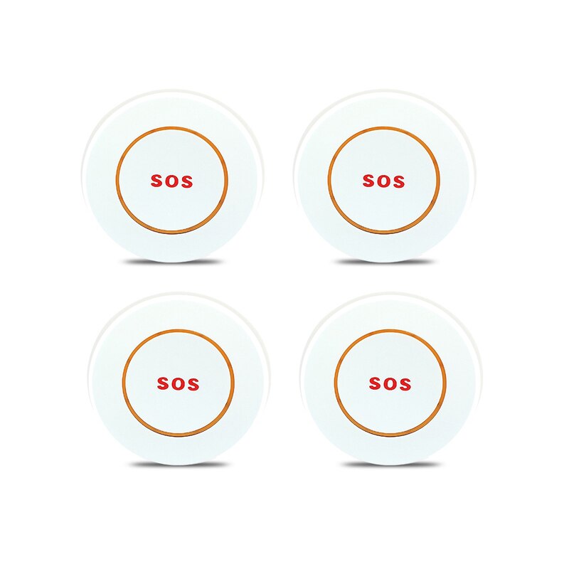 433Mhz Draadloze Sos Knop Paniekknop Draadloze Knop Programma Voor Deurbel Functie Neer