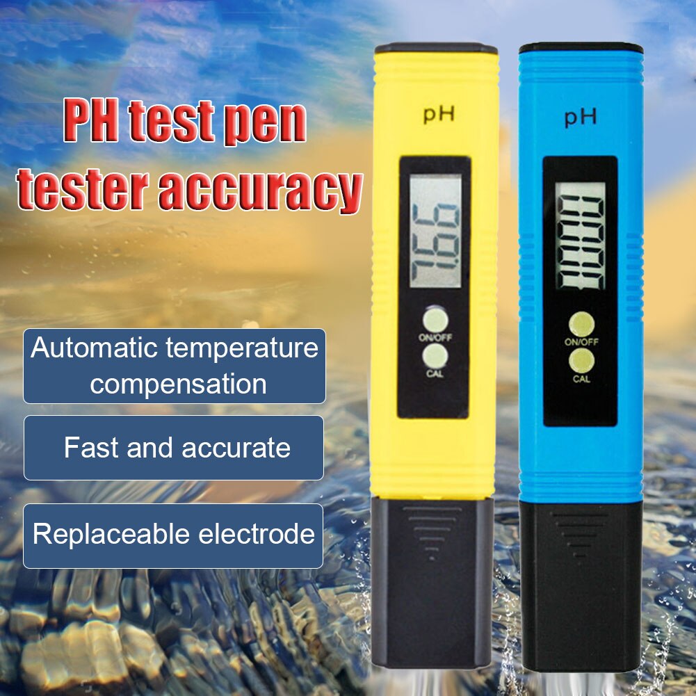 Digital pH Value Tester Water Tester Gauge Meter Tool for Aquarium Pool Examiner HYD88