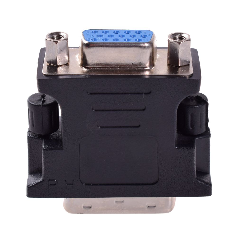 DVI zu VGA Adapter Konverter DVI 24 + 5 Stift Stecker auf VGA Buchse Video Konverter Für Projektor Computer PC