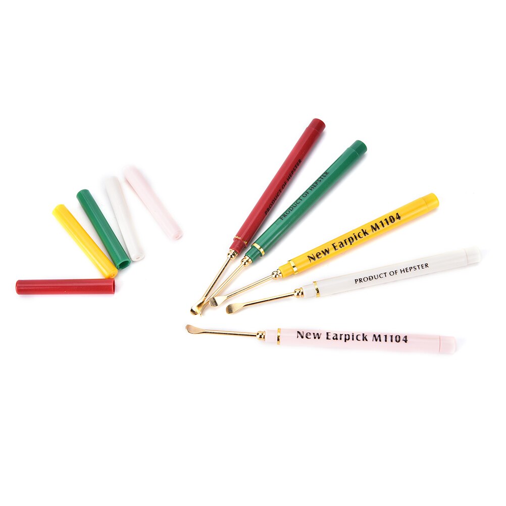 1Pc Ear Wax Earpick Cleaner Curette Screw Remover Stick Pick Tool Ear Care