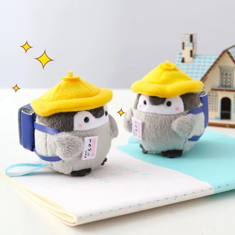 Japan energy plush doll little penguin family students different styles with Iron Buckle