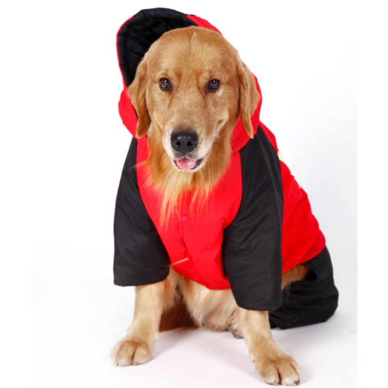Large Dog Clothes Winter Big Dog Clothing Outfits Jumpsuit Samoyed Husky Labrador Doberman Golden Retriever Clothes Costumes