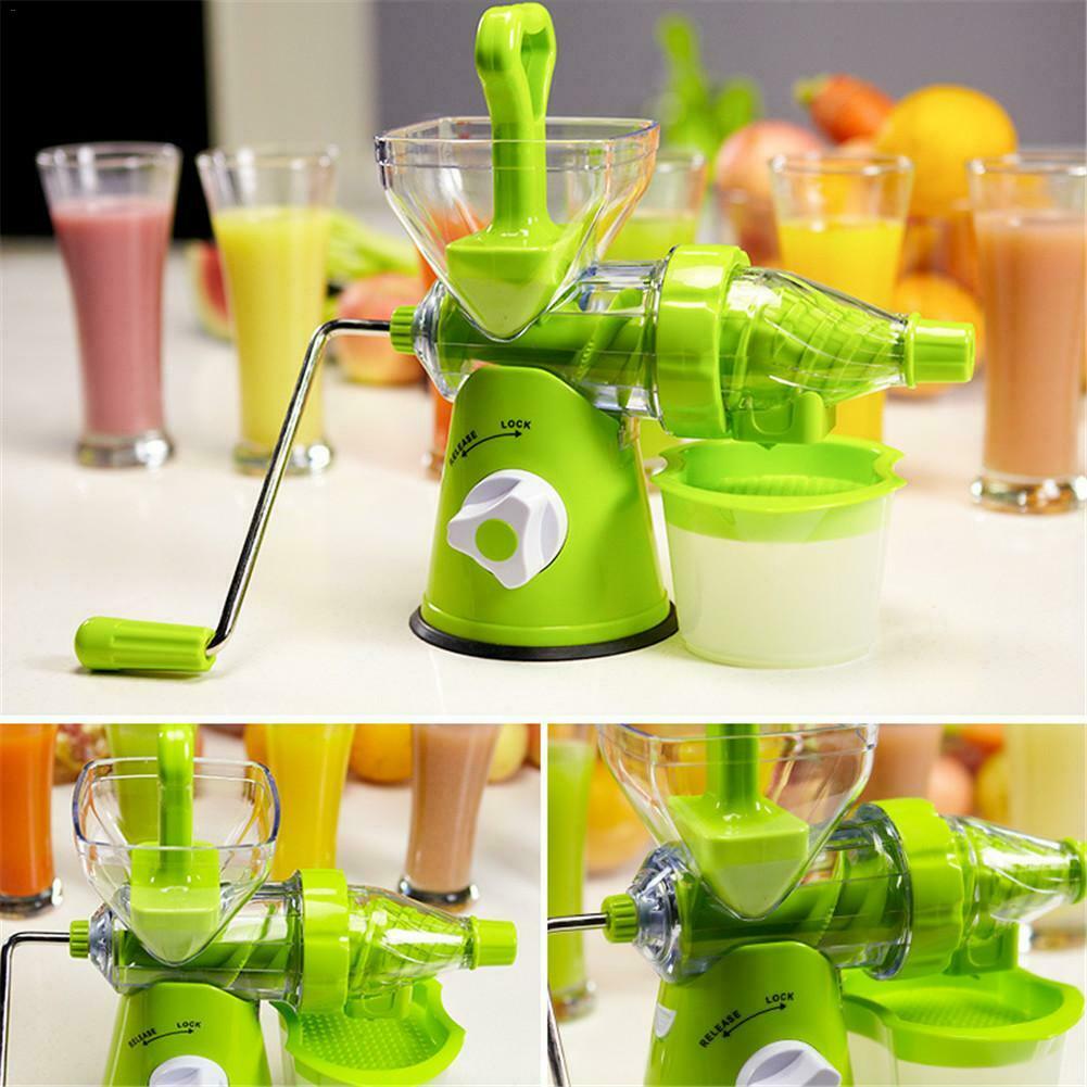 4 in 1 manuell juicer multifunktionell citronpressare apelsincitrusjuicer med inbyggd mätkopp grönsaksfruktsaftpressare