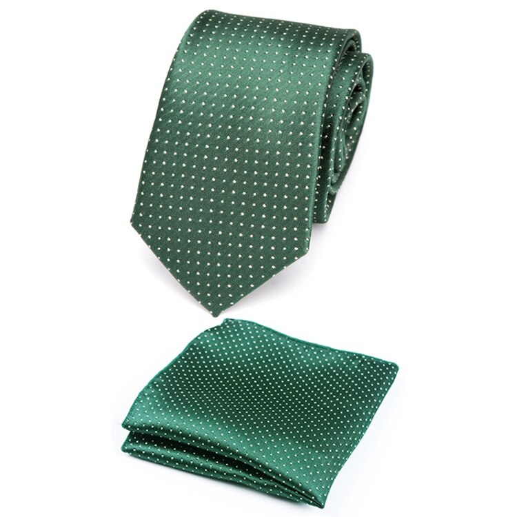 XGVOKH – ensemble de cravates pour hommes, nouvelle , cravate Hanky, points rayés, cou, cravate Slim, accessoires pour mariage, fête sociale: LD-SU1025