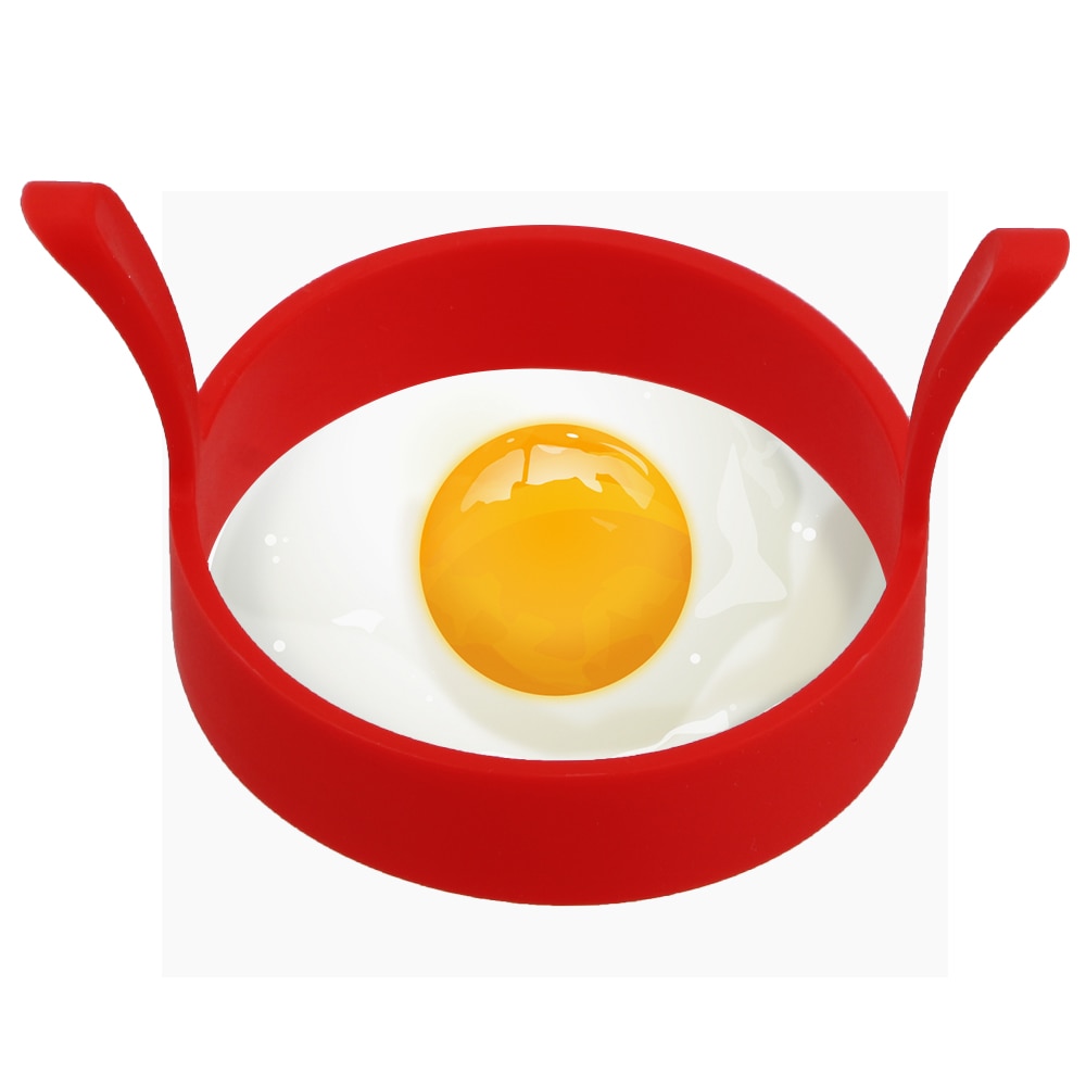 Omelette oeuf frit Shaper outil de cuisson anneau de crêpe Silicone Non toxique accessoires de cuisine oeuf rond moule