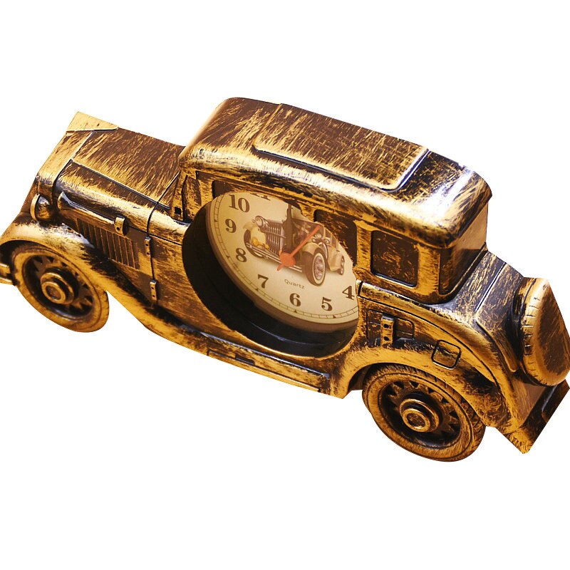 Nouvelle Simulation créative classique voiture modèle réveil voiture forme horloge 3