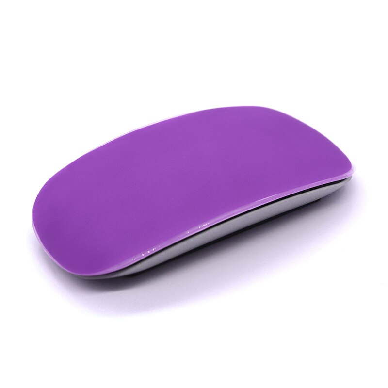 ! Funda protectora de silicona para ratón, funda para Mac Magic Mouse, para Apple Macbook Air Pro 11 12 13 15: Púrpura