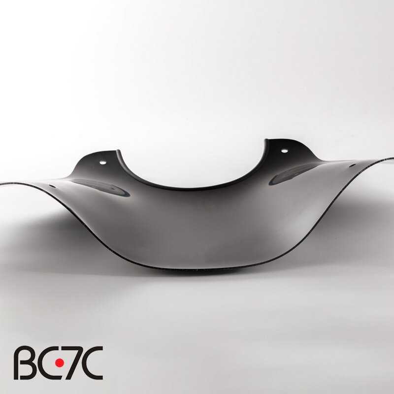 Black Motorcycle Cruiser Windshield Windscreen With Mounting For Cruiser Kawasaki VULCAN 900 Classic