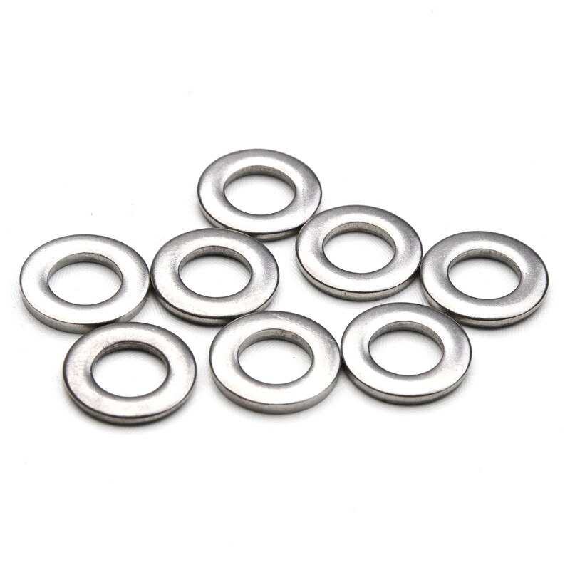 20 stks/partij 304 Roestvrij Staal Ultra Dunne Platte Ring M3 M4 M5 M6 M8 M10 M12 M14 Aanpassen Shim Plain Pakking 0.1/0.2/0.3mm. Hardware Accessoires (Color : Thickness 0.3mm, Size : M5x8