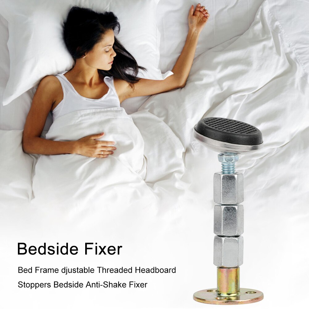 Bed Frame Anti-Shake Hardware Fixer Tool Verstelbare Schroefdraad Hoofdeinde Stoppers Meubels Vaste Beugel Muur Bed Stabilisator
