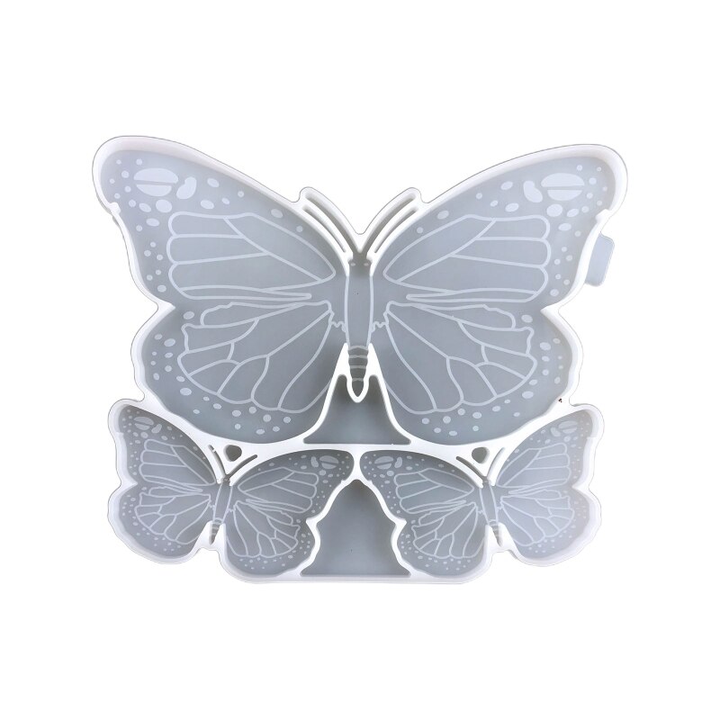 TOPBSFARNY 6Pcs Diy Hars Crystal Vlinder Siliconen Mallen Hars Mallen Epoxy Hars Mal, Oorbellen Ketting Hanger Casting Sieraden Kits voor Broches TOPBSFARNY 6Pcs Diy Hars Crystal Vlinder Siliconen Mallen Hars Mallen Epoxy Hars Mal, Oorbellen Ketting Hanger Casting Sieraden Kits voor Broches