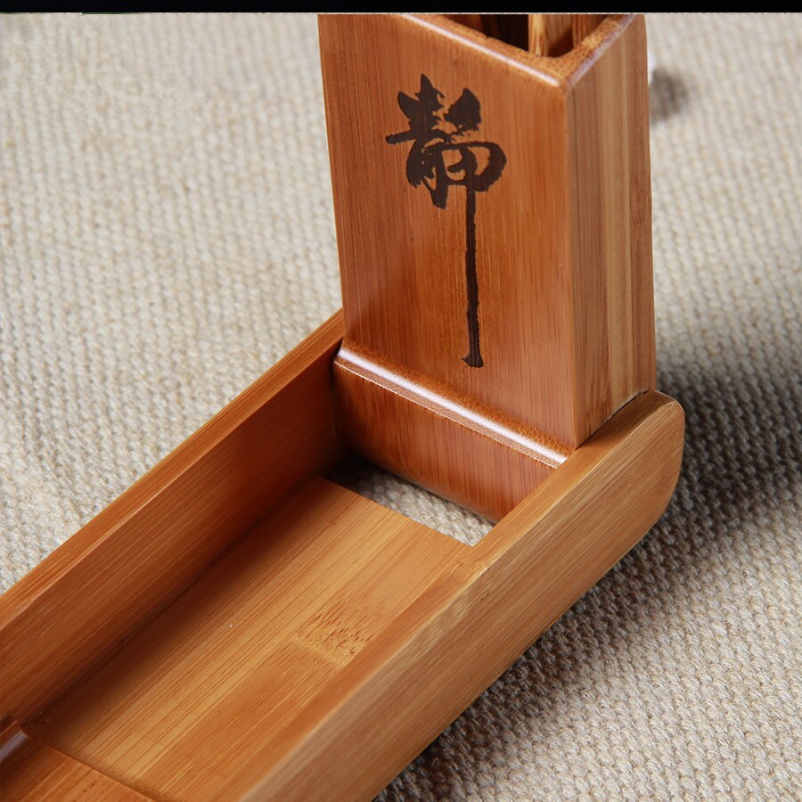 [GROOTSHEID] Chinese Opvouwbare Cha Dao Set * Bamboe Gongfu Thee Gebruiksvoorwerpen 5 Stuks Theeceremonie Set Thee