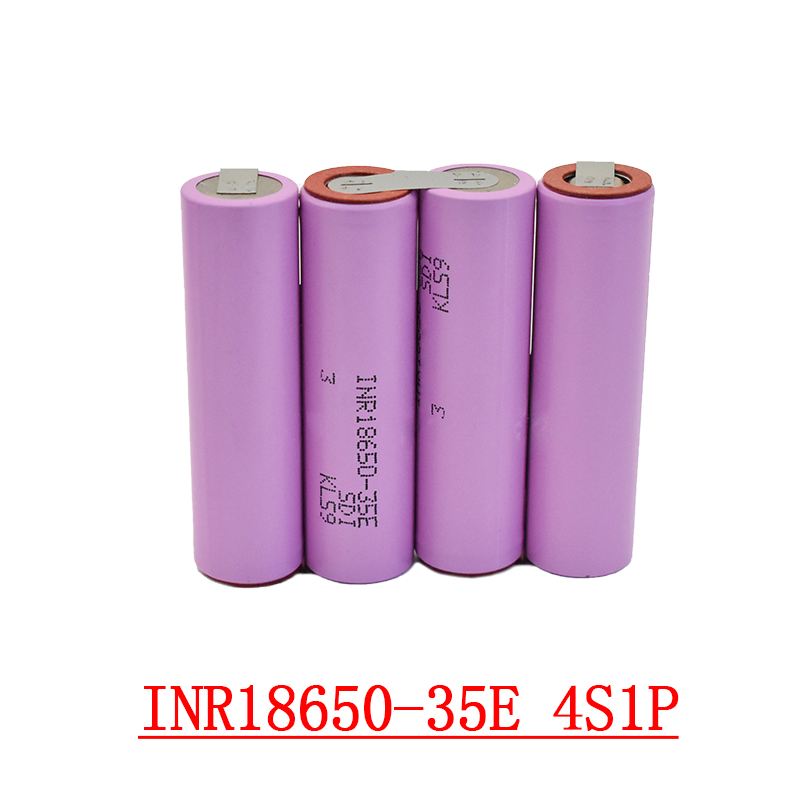 20A 18650 35E 3500mAh 7000mAh 3S 4S 5S 6S 8S 7.4V 12.6V 14.8V 18V 25.2V 29.6V voor Schroevendraaier Batterijen Lasappakket: Beige