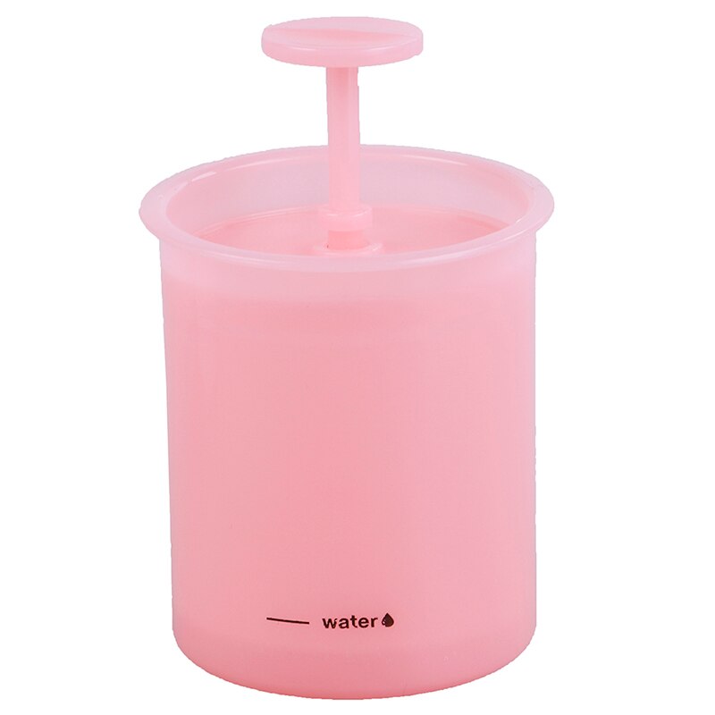 Portable Foam Maker Facial Cleanser White Pink Body Wash Bubble Maker Makeup Face Care Tool Foam Cup: pink
